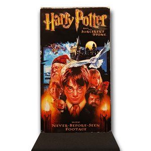 Harry Potter And The Sorcerer's Stone with Never- Before Seen Footage VHS